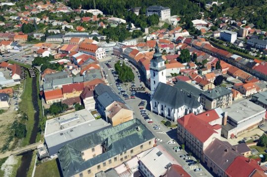 Prohlédněte si Velké Meziříčí ve trojrozměrném zobrazení