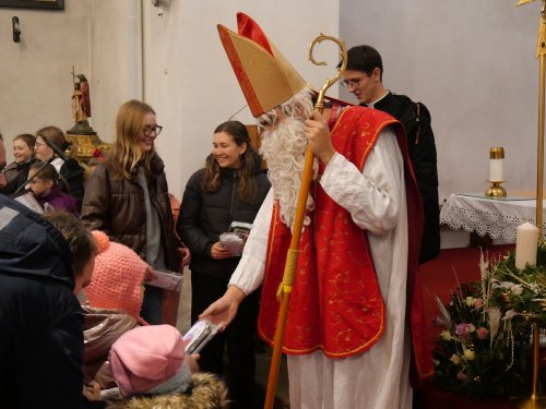 Kostel navštívil osobně jeho patron