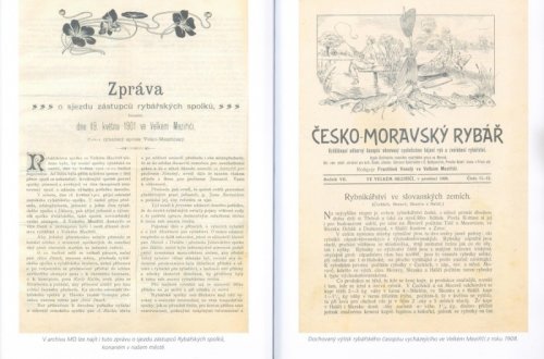 Publikaci o rybářích koupíte v Rybářském spolku na Třebíčské