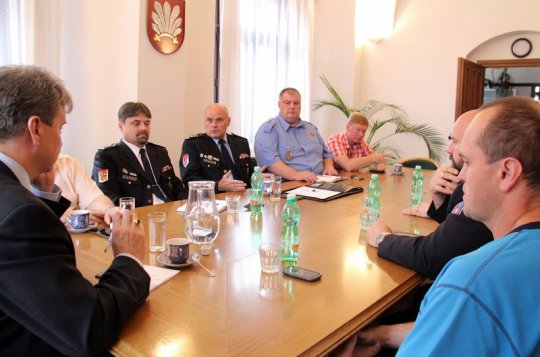 Bezpečnostní skupina řešila koordinaci při dopravních problémech