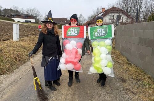 V sobotu proběhly masopusty v Mostištích a Olší nad Oslavou