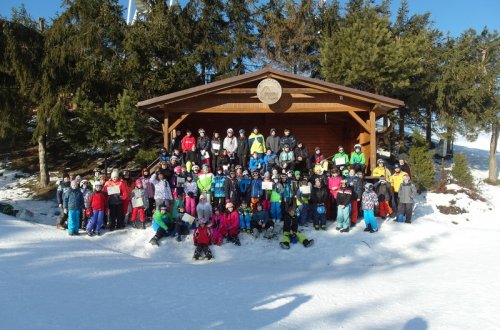 Děti z tasovské školy strávily týden na lyžích