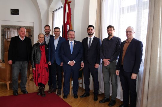 Do Velkého Meziříčí zavítalo vedení našeho partnerského města Valašského Meziříčí