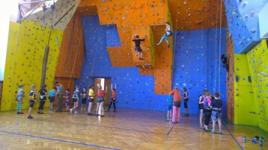 Výlet na stěnu do Třebíče