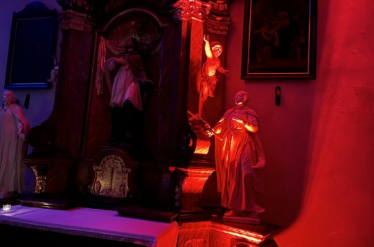 Zimní pouť zpestřily noční prohlídky kostela