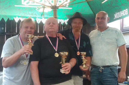 Populární velkomeziříčský turnaj ve hře prší letos vyhrál Zdeněk Valenta
