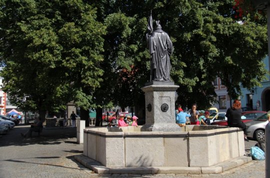 Kašna je po opravě