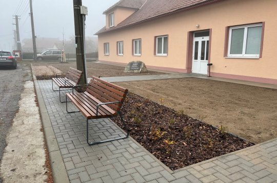 Před kulturákem pokvete červený kaštan