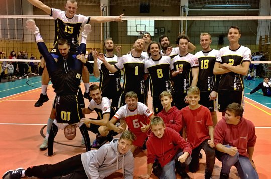 Volejbalisté jedou na vítězné vlně