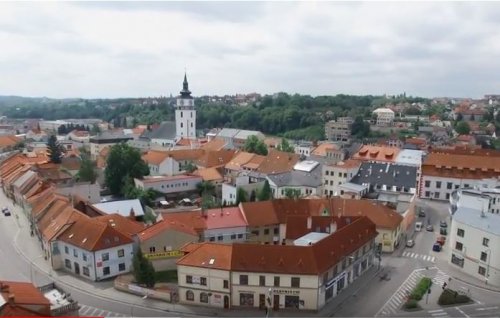 Film o Velkém Meziříčí nabízí atraktivní záběry z dronu