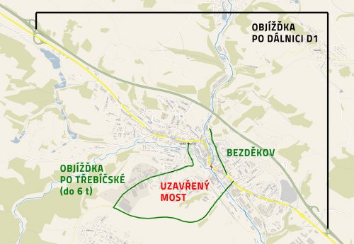 Uzavírka mostu bude kratší