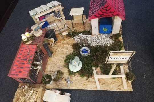 V Jupiter clubu je k vidění výstava výrobků dětí 