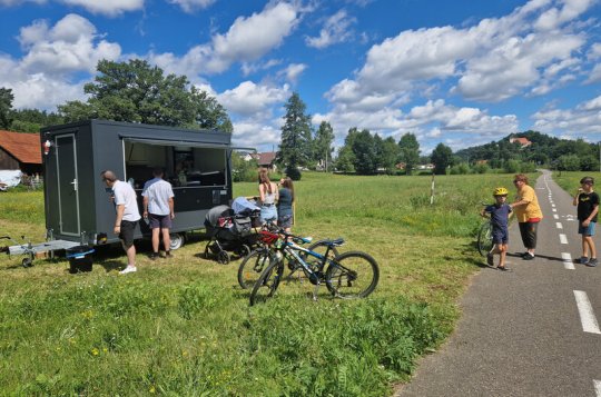Na naučných stezkách podél řek najdete samoobslužné bary a další občerstvení