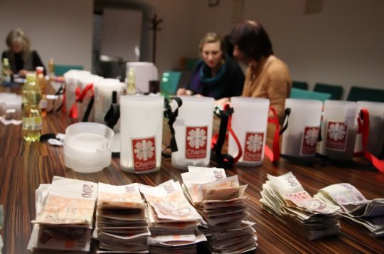 Tříkrálové kasičky Velkomeziříčska jsou sečteny. Vynesly 620.470 korun