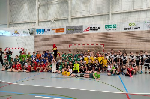 Naši nejmenší házenkáři byli úspěšní na turnaji v Kuřimi