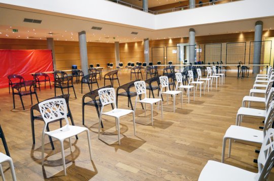 Očkovací centrum v Jupiter clubu brzy přivítá první návštěvníky