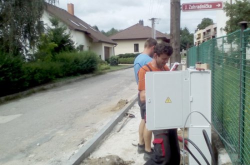 Ulice K Novému světu prochází opravou