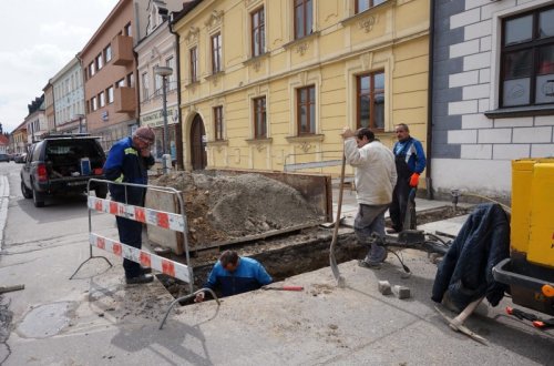 Práce před Jupiter clubem mají skončit ve čtvrtek