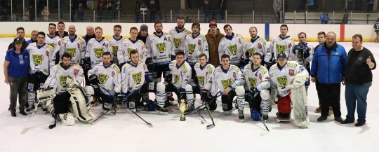 Hokejisté VM obsadili druhé místo v krajské lize