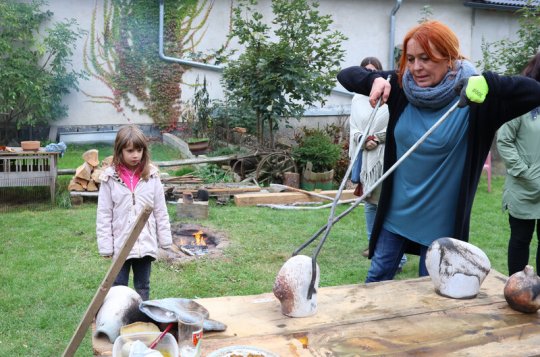 Tóny, barvy, oheň: Ateliéry otevřely své dveře