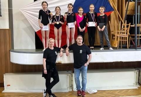 V sobotu 9. dubna proběhl v Moravských Budějovicích přebor ve sportovní gymnastice a šplhu