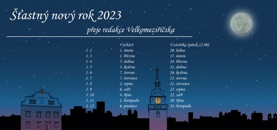 Redakce děkuje za přízeň a přeje úspěšný nový rok