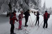První letošní akcí byla lyžovačka v Krkonoších