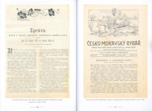 Publikaci o rybářích koupíte v Rybářském spolku na Třebíčské