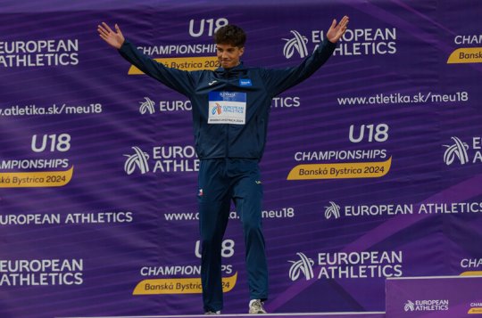 Adam Červinka má stříbro z Evropy