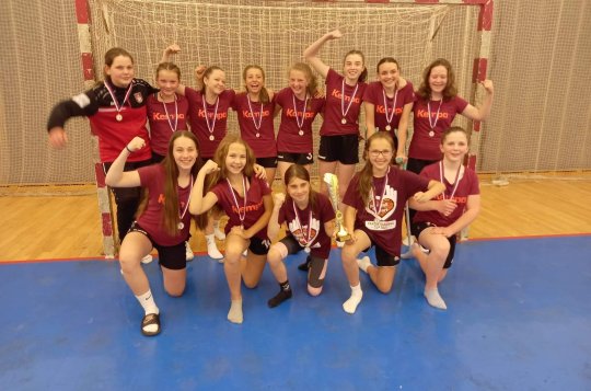 Mladší žákyně se staly vítězkami Ligy Vysočiny