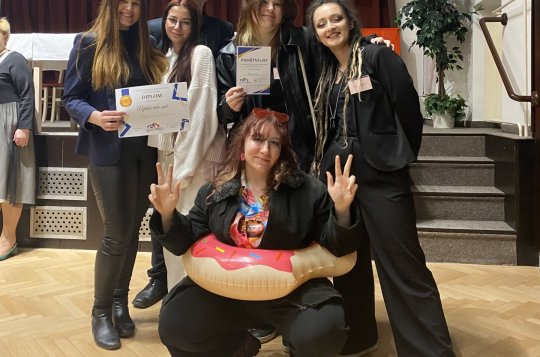 Studenti z oboru hotelnictví uspěli na Festivalu fiktivních firem
