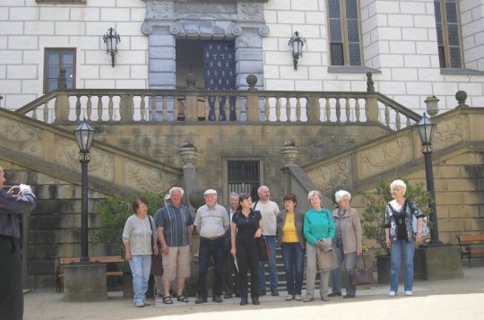 VGS navštívila zámek v Náměšti nad Oslavou
