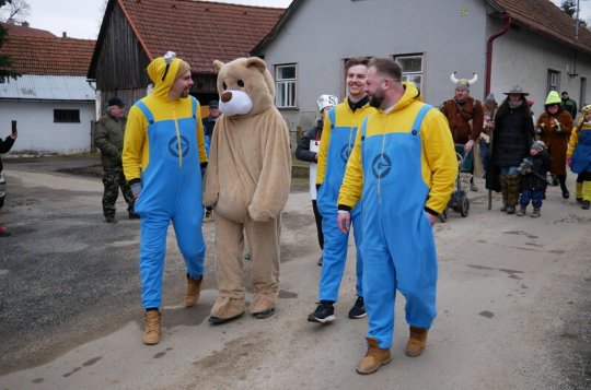 V Olší průvodu dominovali Mimoni