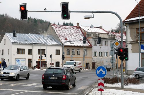 Na hlavním tahu města se prodloužil interval zelené vlny