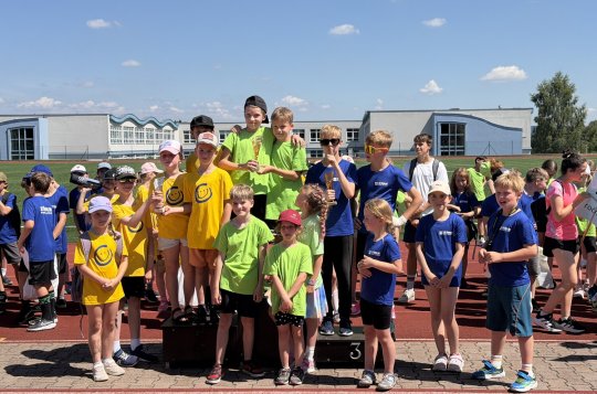 Mladí sportovci poměřili síly na olympiádě základních škol
