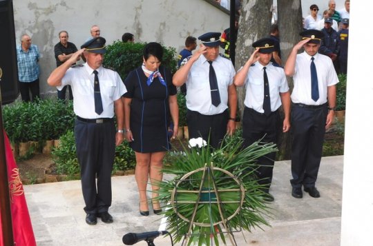 Hasiči uctili památku chorvatských kolegů