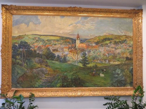 Panorama města od malířky Vorlové se vrátí zpět