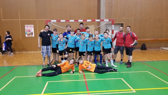 Chlapecká složka házenkářů oslavila velikonoční svátky v Praze