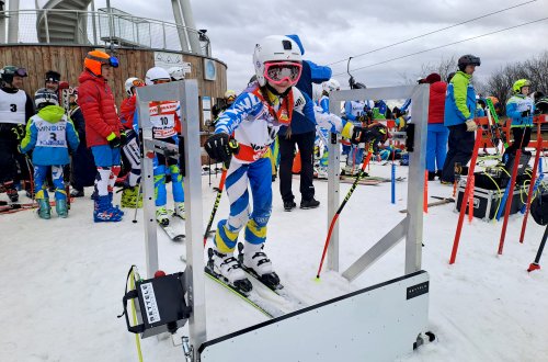 Závody na Fajtově kopci proběhly i přes nepřízeň počasí