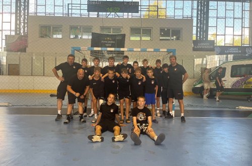 Starší žáci slaví postup do žákovské ligy