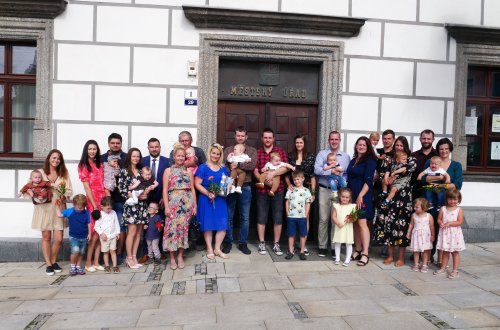 Obřadní síň zaplnili občánci narození na konci loňského roku