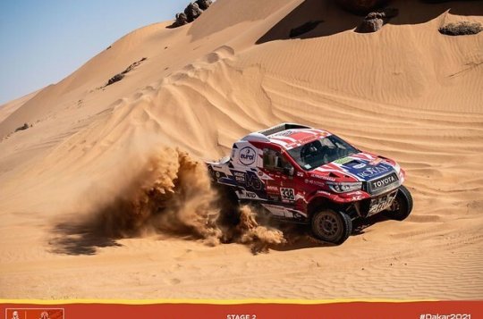 Posádka Ouředníček-Křípal měnila ve druhé etapě poloosu