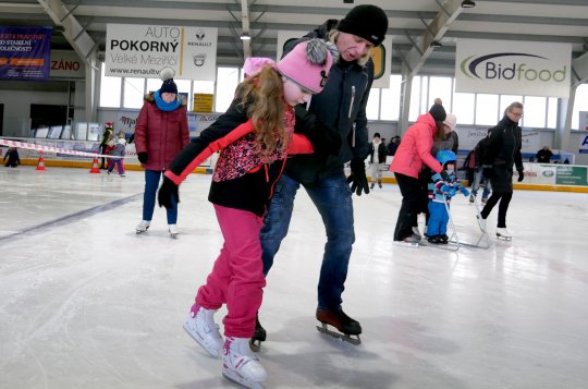 Také v únoru můžete vyrazit na veřejné bruslení
