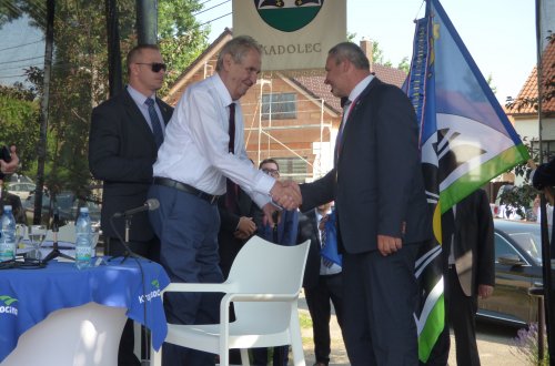 Prezidentova návštěva Kadolce přinese nově umístění moravské orlice na oficiální českou letku