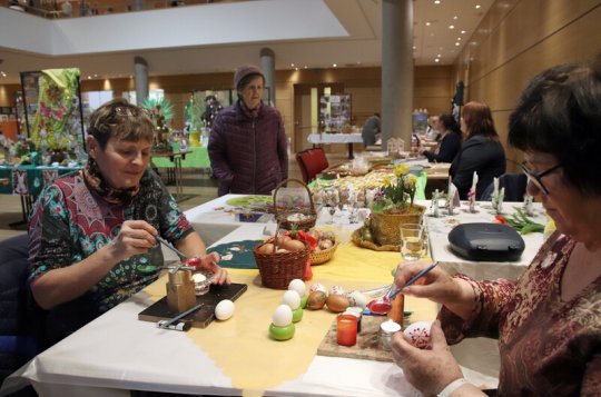 Zajděte se inspirovat na velikonoční výstavu. Trvá až do středy