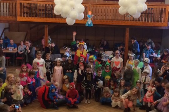 V Křižanově uspořádali již 17. karneval pro děti