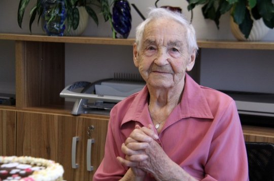 Berta Mašková se s vírou v Boha dožila stovky