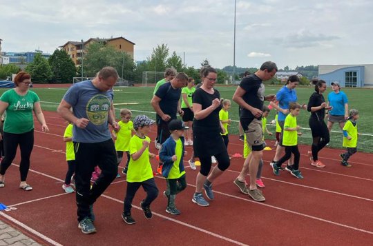 Druhý trénink rodičů s dětmi si všichni užili