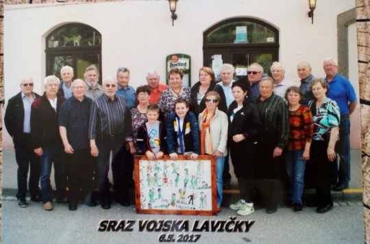 Bývalí vojáci z Laviček se setkali ve Velkém Meziříčí