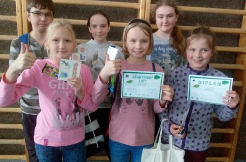 Žáci ze ZŠ Lhotky se umístili na prvním místě v soutěži Zlatý list